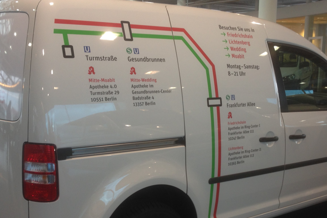 Beschriftung | Digitaldruck – Folienbeschriftung